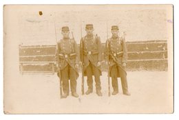 CPA 2926 - MILITARIA - Carte Photo Militaire - Un Groupe De Soldats En Tenue De Campagne - Characters