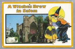 US.- GREETINGS FROM SALEM AND THE SALEM WITCH MUSEUM. MASSACHUSETTS. 1993 - Otros