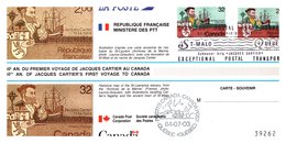 Thème Bateaux - Canada - Carte Maximum - TB - Bateaux