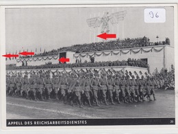 96, Nürnberg In Der Arena Appel Des Reichsarbeitsdienstes ! - War 1939-45