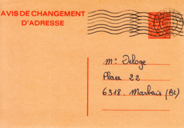 Belgique Avis Changement D'adresse 26 ° - Addr. Chang.