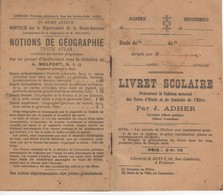 896   Livret Scolaire Année ? Bon élève   école ? - Non Classificati