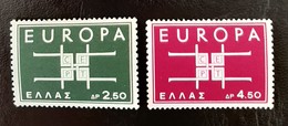 GRECE   Europa 1963    N° Y&T  799 Et 800  ** - Neufs