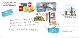 Israel 2008 Tel Aviv ATM Labels Cover - Franking Labels