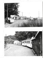 NAMUR (Belgique) Ensemble De 2 Photographies Tramway électrique - Namen