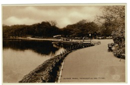 Ref 1363 - Early Postcard - Leazes Park - Newcastle On Tyne Northumbria Northumberland - Newcastle-upon-Tyne