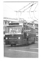 ARNHEM (Pays Bas)  Photographie Autobus électrique Trolleybus Gros Plan 1969 - Arnhem