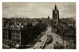 Ref 1363 - 1916 WWI Postcard - Nicholas Cathedral From The Castle - Newcastle On Tyne - Northumberland - Newcastle-upon-Tyne