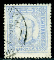 1892 King Carlos I,Definitives,Portugal,Funchal,Mi.6 YD, Perf.13.5, 50R,VFU - Funchal