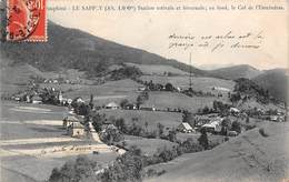 Le Sappey En Chartreuse        38        Au Fond Le Col De L'Emeindras En Hiver     (Voir Scan) - Sonstige & Ohne Zuordnung