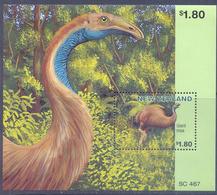 1996. New Zealand, Bird, Giant Moa, S/s, Mint/** - Unused Stamps