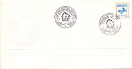 BRASIL RIO DE JANEIRO INNAUGAURATION HOSPITAL DOS EMOFILICOS 1990 B  COVER FDC  (MAGG20395) - First Aid