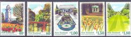 1996. New Zealand, Gardens And Parks, 5v, Mint/** - Unused Stamps