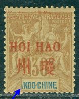 1901 HOI HAO,French Post Office,French Indochina,Mi.11 II,30 C.,MLH,signed/Error - Ongebruikt