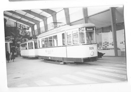 MEUNCHEN MUNICH (Allemagne) Photographie EXPOSITION DES TRANSPORT 1953 Rame Tramway électrique - Muenchen