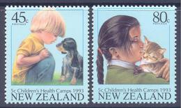1993. New Zealand, Children's Health Camp, 2v, Mint/** - Ongebruikt