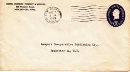 ETATS-UNIS - 1953 - Entier Postal Pour Rochester - 1941-60