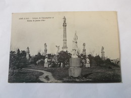 Colonne De L'Assomption Et Statue De Jeanne D'Arc - Legé