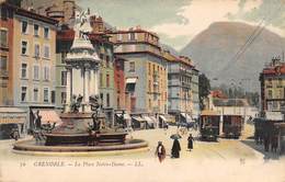 Grenoble         38        Place Notre Dame            (Voir Scan) - Grenoble