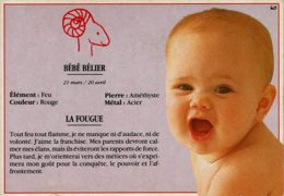 Carte Postale "Bébé Et Les Astres - LE BEBE BELIER - Illustration Stéphanie R. - ArmorImage N° BH-784 - Astrologie