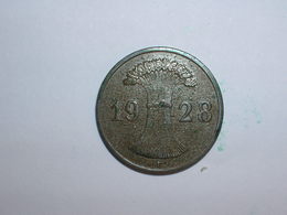 ALEMANIA 1 REICHPFENNIG 1928 F (1125) - 1 Renten- & 1 Reichspfennig
