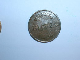 ALEMANIA 1 REICHPFENNIG 1934 F (1149) - 1 Reichspfennig