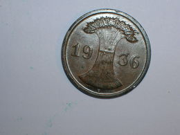 ALEMANIA 1 REICHPFENNIG 1936 D (1178) - 2 Reichspfennig