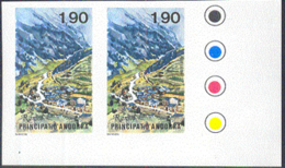 ANDORRA (1987) Ransol. Imperforate Pair. Scott No 354, Yvert No 360. - Sonstige & Ohne Zuordnung