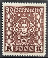 AUSTRIA 1922/24 - MNH - ANK 406 - 3000K - Neufs