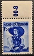 AUSTRIA 1948/52 - MNH - ANK 904 - Trachten 1S Blue - Ongebruikt