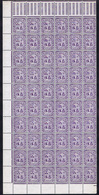 Ireland Definitives 1940-68 E 9d Arms Watermark Inverted Quarter Sheet Of 60 Mint Unmounted Never Hinged - Unused Stamps