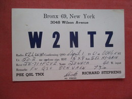 W2NTZ    New York > New York City > Bronx  Ref 4093 - Bronx