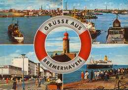 Germany - Postcard  Used Written - Bremerhaven - Images From The City- 2/scans - Bremerhaven