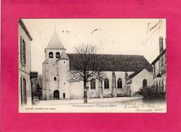 89 Yonne, Environs De Joigny, L'Eglise De Cheny, 1904, (Hamelin-Zanote) - Cheny