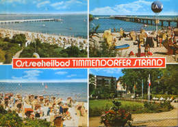 Germany - Postcard  Used 1981 -  Baltic Sea Spa Timmendorfer Strand - Images From The Spa - 2/scans - Timmendorfer Strand