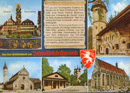 Germany - Postcard  Used 1979 - Schwabisch Gmund -  Images From The City - 2/scans - Schwaebisch Gmünd