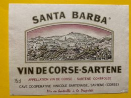 14341 - Santa Barba Vin De Corse- Sartène - Altri & Non Classificati