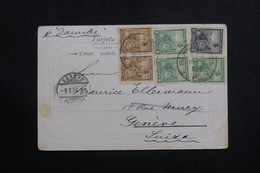 ARGENTINE - Affranchissement Plaisant De Buenos Aires Sur Carte Postale En 1904 Pour La Suisse - L 61169 - Briefe U. Dokumente