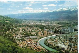 La Tronche Belle Vue Aérienne De La Ville La Chaîne De Belledome - La Tronche