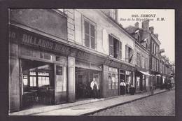 CPA Val D'Oise 95 Ermont Non Circulé Commerce Shop Billard HENIN - Ermont-Eaubonne