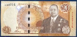 TONGA 20 PA'ANGA PAANGA P-47 2015 UNC - Tonga