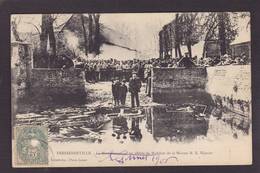 CPA Somme 80 Fressenneville Grève Des Mécaniciens 1906 Circulé - Sonstige & Ohne Zuordnung