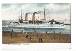 24887 - Bateau Vapeur Hr. Ms. Pantserdekschip Friesland - Piroscafi