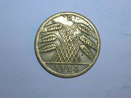 ALEMANIA 50 RENTENPFENNIG 1924 F (1242) - 50 Rentenpfennig & 50 Reichspfennig