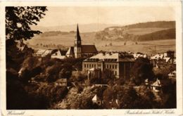 CPA AK Wunsiedel - Realschule Und Kathol. Kirche GERMANY (964562) - Wunsiedel