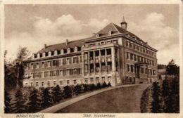 CPA AK Marktredwitz - Stadt. Krankenhaus GERMANY (964629) - Marktredwitz