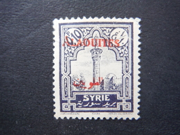 Timbre Syrie Française Alaouites - 0.10 P - Unused Stamps