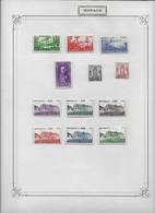 Monaco Collection Vendue Page Par Page - Timbres Neufs * Avec Charnière - B/TB - Unused Stamps