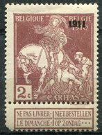 BELGIQUE - Y&T  N° 95 * - 1910-1911 Caritas