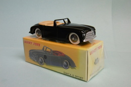 Dinky Toys / Atlas - SIMCA 8 SPORT Noire Réf. 24S NBO Neuf 1/43 - Dinky